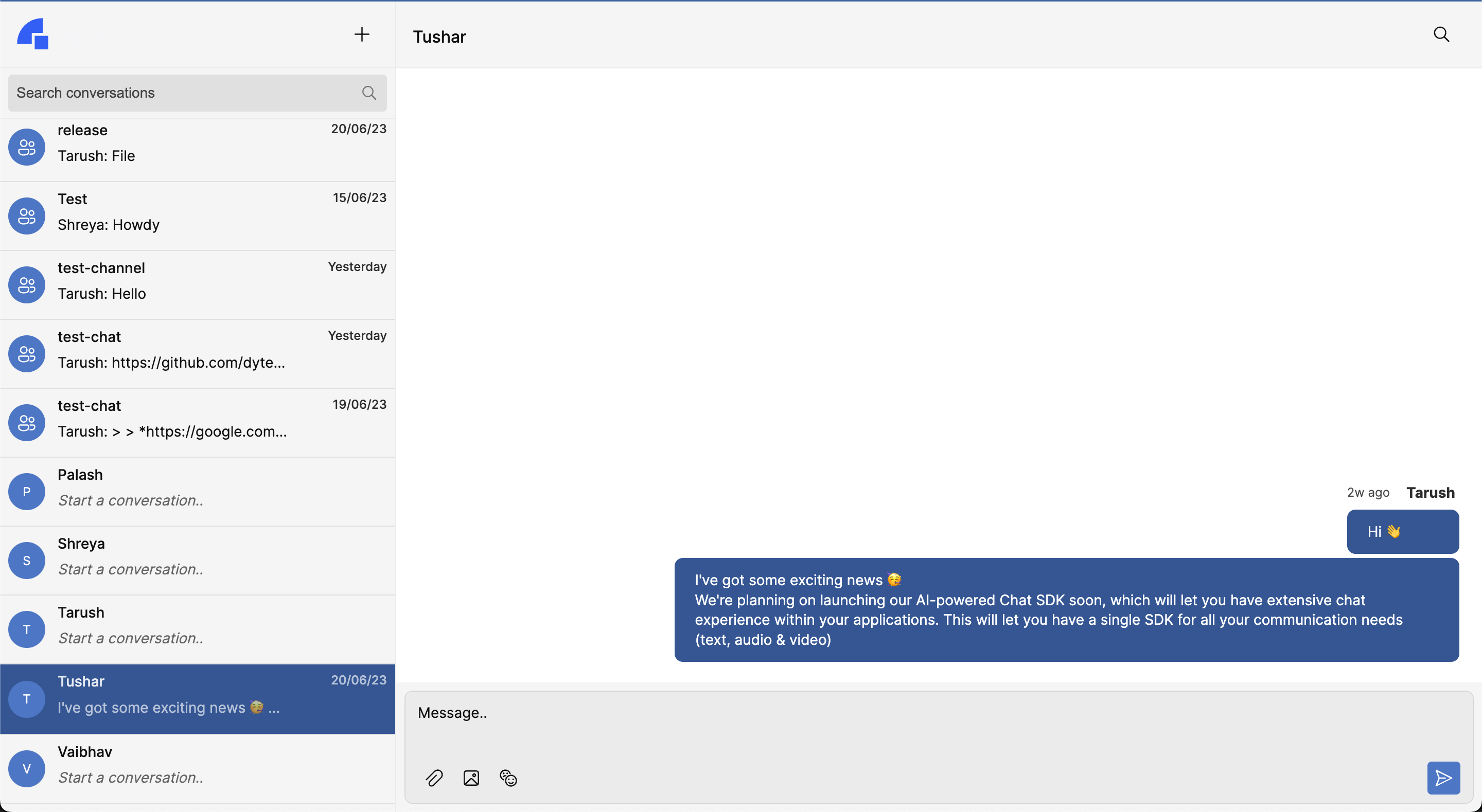 chat-sdk-build